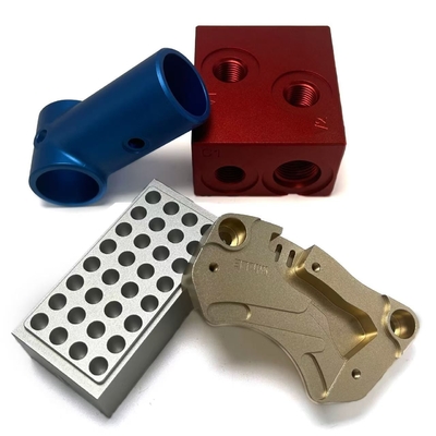 CNC-Bearbeitung von anodierten Aluminiumteilen für Industriezwecke