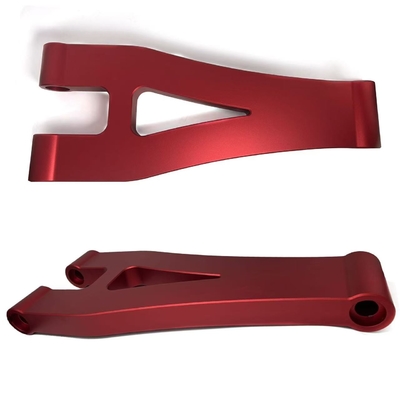CNC-Bearbeitungsstücke aus rotem Aluminiumoxid