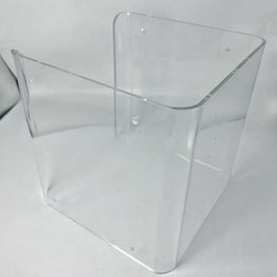 Anpassungskomponenten für Acrylkaffeemaschinen durch CNC-Bearbeitung