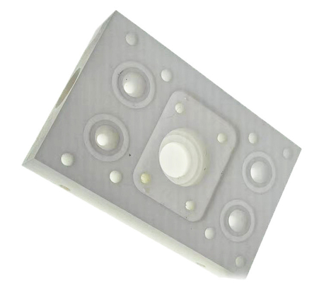 Kundenspezifischer -PTFE CNC, der polierende 0.05mm maschinell bearbeitet